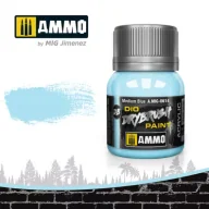 Akcesoria i części modelarskie - Ammo: DIO Drybrush - Medium Blue 40 ml - miniaturka - grafika 1