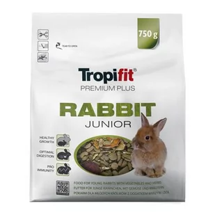 Tropical Tropifit Pokarm Premium Plus Rabbit Junior dla Młodego Królika 750 g 50432 - Karma dla gryzoni - miniaturka - grafika 1