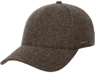 Czapka Plano Wool by Stetson, brązowy, S (54-55 cm) - Czapki i chusty sportowe męskie - miniaturka - grafika 1