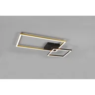 Lampy sufitowe - RL Padella LED lampa sufitowa 2-punktowa mosiądz/czarna R62642108 R62642108 - miniaturka - grafika 1