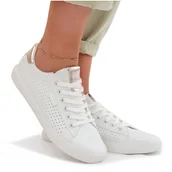 Trampki damskie - Trampki Tenisówki Damskie Eko Skórzane Big Star TT274020 Białe 41-37 - miniaturka - grafika 1