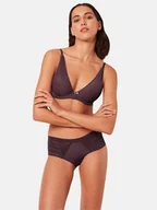 Majtki damskie - Triumph Figi klasyczne Aura Spotlight T Maxi 10216458 Fioletowy - miniaturka - grafika 1
