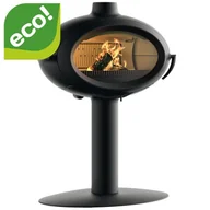 Piece wolnostojące - Piec wolnostojący INVICTA BRIO SUR PIED (na nodze) antracyt - miniaturka - grafika 1