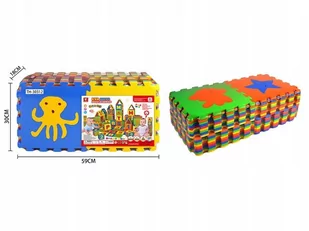Mata Piankowa Dla Dzieci Puzzle Xxl 36 Sztuk - Maty piankowe - miniaturka - grafika 1