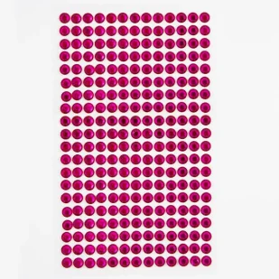Kryształki samoprzylepne fuchsia 6mm 260szt - Dalprint - Zabawki kreatywne - miniaturka - grafika 1