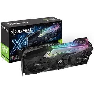 Inno3D GeForce RTX 3080 ICHILL X4 LHR 12GB GDDR6X C30804-126XX-1810VA36H - Karty graficzne - miniaturka - grafika 1