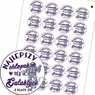 NAKLEJKI DZIEŃ CHŁOPAKA 24 NAJLEPSZY CHŁOPAK 2 Y3 - Pasmanteria - miniaturka - grafika 1