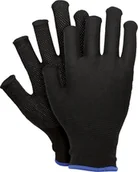 Rękawice robocze - Reis POLFINGER-DOT - rękawice z poliestru z jednostronnym nakropieniem, min zakup 12par - 6-10. - miniaturka - grafika 1