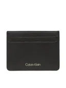 Etui na dokumenty i karty - Calvin Klein Etui na karty kredytowe Ck Concise Cardholder 6Cc K50K510601 Czarny - miniaturka - grafika 1