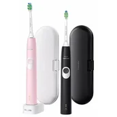 Szczoteczki elektryczne - Philips Sonicare ProtectiveClean 4300 HX6800/35 dwupak - miniaturka - grafika 1