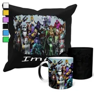 Gadżety dla niej i dla niego - ZESTAW KUBEK MAGICZNY ZMIENIAJĄCY KOLOR + POSZEWKA ROBLOX PREZENT + IMIĘ - miniaturka - grafika 1