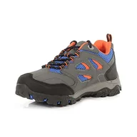 Buty dla chłopców - Regatta Unisex Holcombe Low Jnr buty trekkingowe, szary - Briar Blzeor - 38 EU - miniaturka - grafika 1