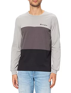 Champion Color Mix Długi Rękaw Koszulka męska, czarny, M - Koszulki męskie - miniaturka - grafika 1