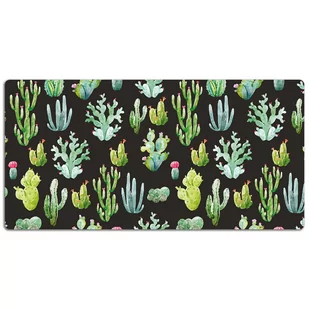 Mata na biurko Małe kaktusy 120x60 cm - Podkładki na biurko Mata na biurko Małe kaktusy 120x60 cm - Podkładki na biurko - miniaturka - grafika 1