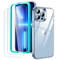 Etui i futerały do telefonów - ESR 2x Szkło + Etui Classic Hybrid do iPhone 13 Pro Clear - miniaturka - grafika 1