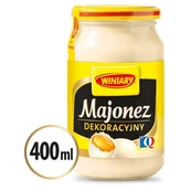 Majonezy i dressingi - Winiary MAJONEZ DEKORACYJNY 400ML 400 ML zakupy dla domu i biura 48952568 - miniaturka - grafika 1
