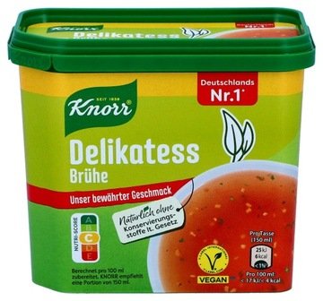 Knorr Bulion Rosół warzywny w proszku Delikatess Brühe 16 l