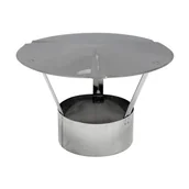 Rury i kanały wentylacyjne - EQUATION Daszek nierdzewny 130 mm - miniaturka - grafika 1