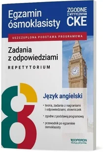 Egzamin ósmoklasisty Sp 8 J. ang. Repetytorium - podręcznik - Książki do nauki języka angielskiego - miniaturka - grafika 1
