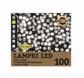 Oświetlenie świąteczne - Bulinex LAMPKI LED FLESZ 100L Z DODATKOWYM GNIAZDEM zakupy dla domu i biura! 13-138 (13-132) - miniaturka - grafika 1
