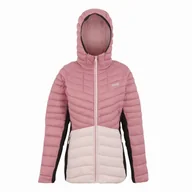 Kurtki i kamizelki sportowe damskie - Kurtka damska Regatta Women’s Hooded Leedre Hybrid Rozmiar: S / Kolor: różowy - miniaturka - grafika 1