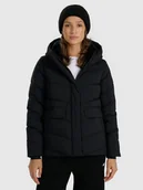 Kurtki damskie - 4F Kurtka puchowa z wypełnieniem naturalnym damska - czarna S - miniaturka - grafika 1