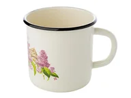 Garnki - Kubek emaliowany, prosty, Lilak, 11 cm, 1 l, Ua - miniaturka - grafika 1
