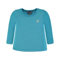 Bluzki damskie - Dziewczęca Bluzka Z Długim Rękawem, wielokolorowy, rozmiar 56 - miniaturka - grafika 1