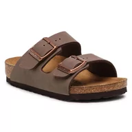 Klapki i japonki damskie - Birkenstock Klapki Arizona Kids Mocha - miniaturka - grafika 1