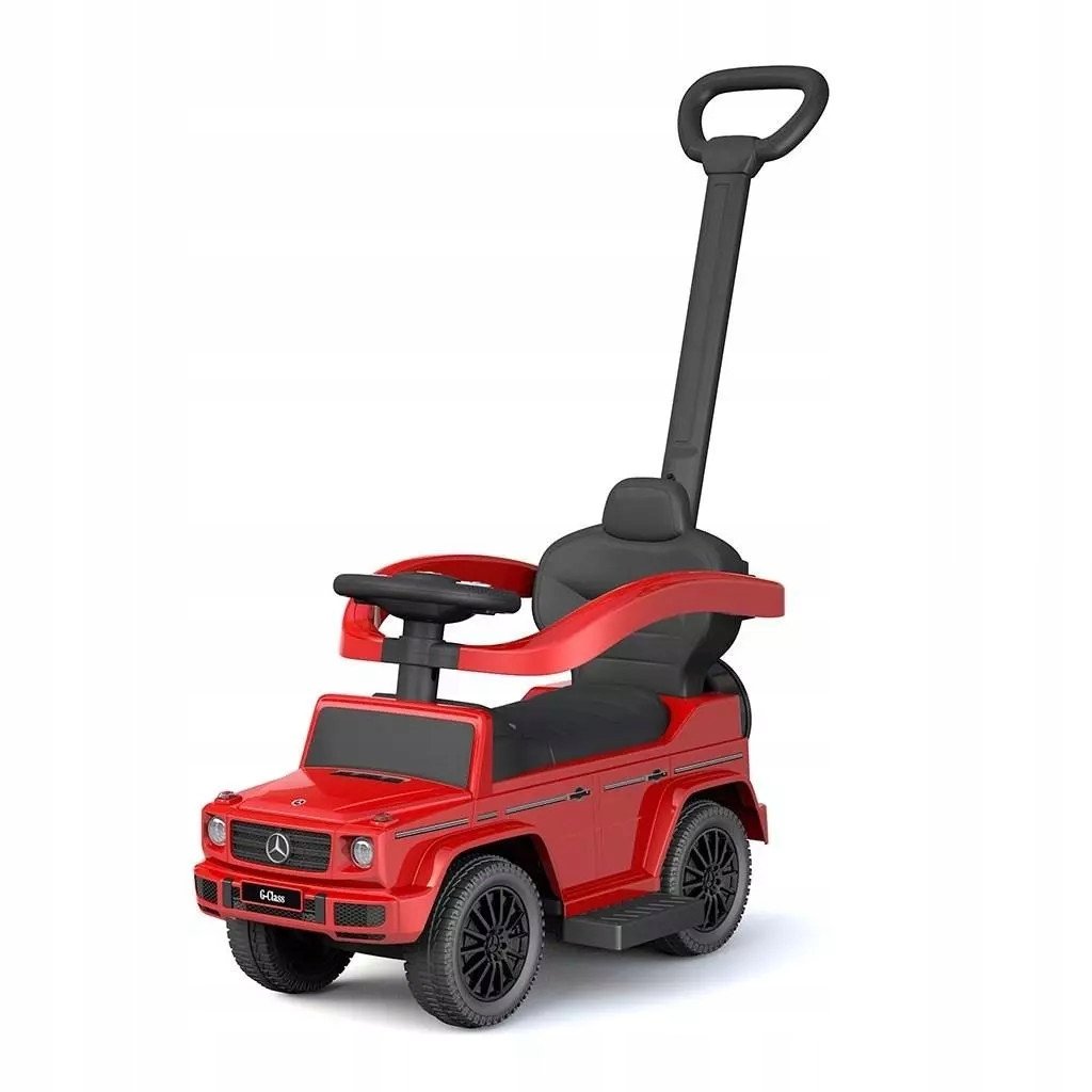 Jeździk z rączką Mercedes Benz G-Class czerwony Baby Mix