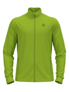 Odlo Kurtka polarowa "Berra" w kolorze zielonym - Odzież trekkingowa męska - miniaturka - grafika 1