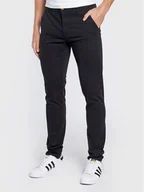 Spodnie męskie - Blend Spodnie materiałowe Natan 20703472 Czarny Regular Fit - miniaturka - grafika 1