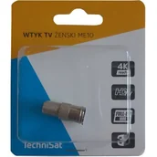 Akcesoria TV-SAT - Gniazdo antenowe TECHNISAT ME10 - miniaturka - grafika 1