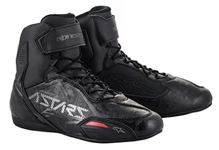 Alpinestars Faster-3 Shoes Black/Gun Metal - Buty motocyklowe - miniaturka - grafika 1