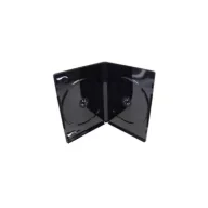 Opakowania i torebki na prezenty - Pudełko na 2 płyty CD DVD Box czarne 10 szt. Outlet - miniaturka - grafika 1