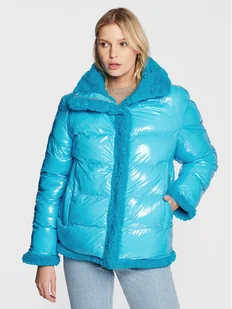 Replay Kurtka zimowa W7737.000.10304 Błękitny Regular Fit - Kurtki damskie - miniaturka - grafika 1