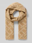 Apaszki i szaliki damskie - Szal z dodatkiem wełny - miniaturka - grafika 1