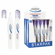 Przybory szkolne - Starpak Korektor w piórze z metalową końcówką 7ml 24 szt. - miniaturka - grafika 1