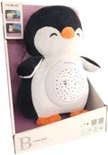 Projektory dla dzieci - INTERAKTYWNY PLUSZOWY PINGWIN 666-45 PROJEKTOR POZYTYWKA DO USYPIANIA SPIJ - miniaturka - grafika 1