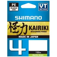 Inne akcesoria dla wędkarzy - SHIMANO Plecionka Kairiki 4 0,16mm/150m - miniaturka - grafika 1