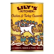 Mokra karma dla psów - LILY'S KITCHEN Karma mokra dla psów Adult Kurczak i indyk 6x400 g - miniaturka - grafika 1