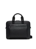 Torby na laptopy - Tommy Hilfiger Torba na laptopa Th Monogram Computer Bag AM0AM13835 Czarny - miniaturka - grafika 1