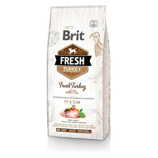 Brit Fresh Turkey with Pea Light Fit & Slim 2,5 kg - Sucha karma dla psów - miniaturka - grafika 1