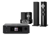 Kino domowe - NAD T778 (czarny) + 704 S3 + 706 S3 + HTM72 S3 (czarny) - miniaturka - grafika 1