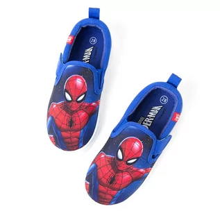 Buty dla chłopców - Cool Club, Trampki slip on chłopięce, granatowe, Spider-Man - grafika 1
