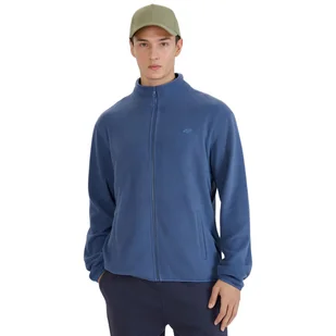 Polar męski 4F M320 denim 4FWSS25TFLEM320 32S XXL - Bluzy męskie - miniaturka - grafika 1