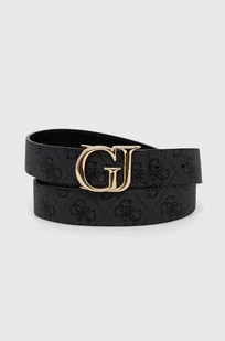 Guess pasek dwustronny NOREEN damski kolor czarny BW9152 P4330 - Paski - miniaturka - grafika 1