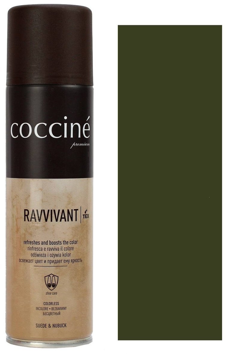 Renowator do zamszu i nubuku ravvivant coccine 250 ml Khaki 321