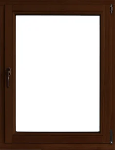 Lupol 3-szybowe fasadowe lakier kolor orzech O15 90 RU 865x1135 mm - Okna - miniaturka - grafika 1