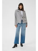 Płaszcze damskie - Kaffe Trencz w kolorze szarym - miniaturka - grafika 1